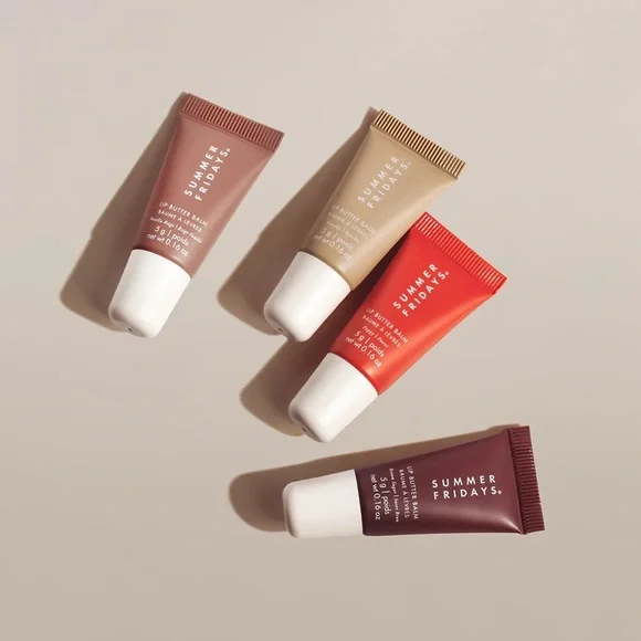 NWT! Summer Fridays The Mini Lip Butter Balm Set of 4 - Picture 2 of 8